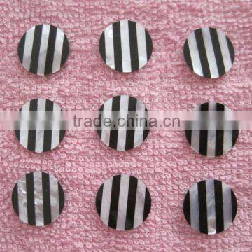 Hot seller semi preious stone black agate & gemstone mosaic