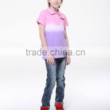 Girls Polo Shirt / China Wholesale Children Clothing / Beautiful Girl T Shirt