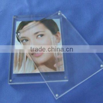 magnet acrylic frame for photo