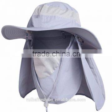 Outdoor Fashion Summer Outdoor Sun Protection Fishing Cap Neck Face Flap Hat photo-4