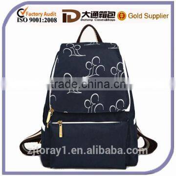 Fashion Fabric school backpack for wholesale