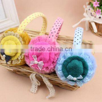 Factory Wholesale Warm Faux Fur Earmuffs With Cheap Price