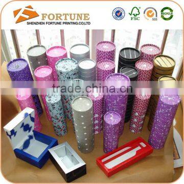 Bio-degradable Round Box,Small Round Cardboard Gift Boxes,Cylinder Shaped Paper Gift Box