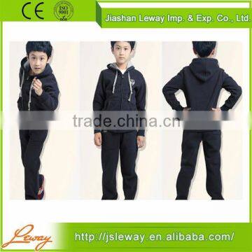 kids track suit Chinese factory school uniform sports kids tracksuit