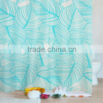 New printed Polyester hotel bath Shower curtain