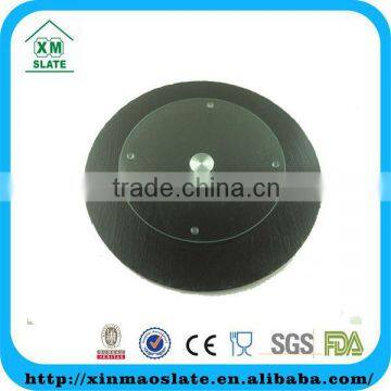 2014 latest slate and glass lazy susan wholesale