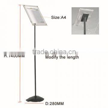 adjustable acrylic poster stand