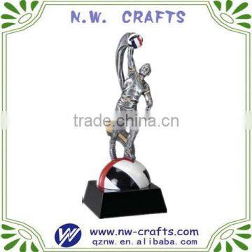 Resin volleyball award figurines gifts