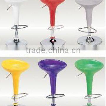 leisure and attractive color plastic bar chair