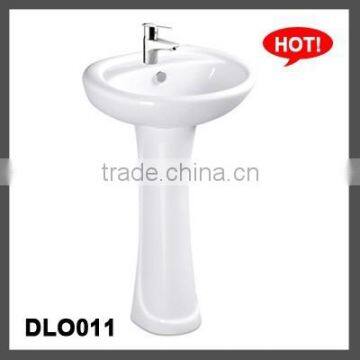 DLO011 Ceramic Unique Pedestal Sinks photo-1