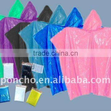 Printing LOGO PE onetime use poncho