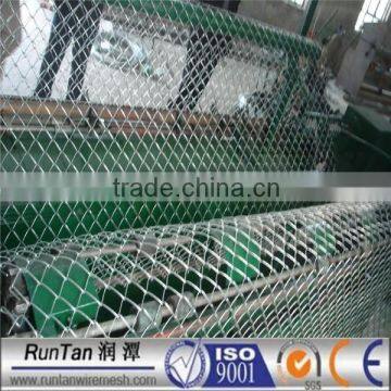 high quality hot dipped galvanized and pvc coated chain link fabric