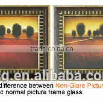 invisible glass for picture frame use sapphire ar glass