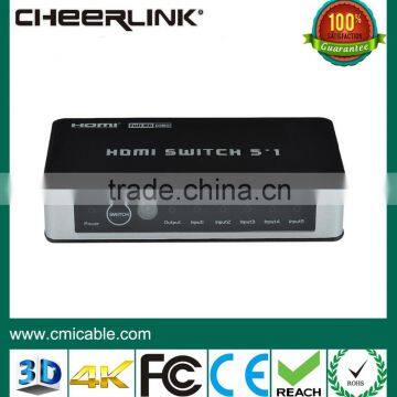 Ultra HD 4K/2K 2160p 3d hdmi switcher matrix or splitter