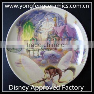 YF13006 beautiful porcelain dinner plate with wonderful printing                        
                                                Quality Choice