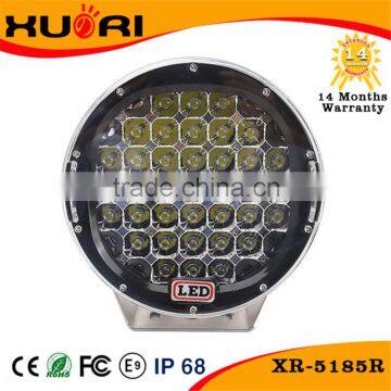 Super popularLED Car Spotlights Cheap 9inch 185w LED Driving Light led Car Spotlights 185w LED Headlight 9inch LED Working Light