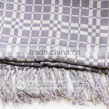 Custom Knitted 100%acrylic Vietnam Scarf