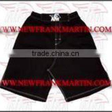 Mens Mma-Board Short Black Plain FM-896-g-4