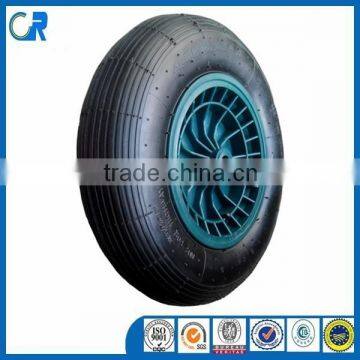 Cheap Inflatable Pneumatic 400-8 Air Rubber Wheel for Wheelbarrow photo-2