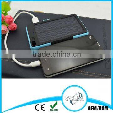 fashionable dustproof waterproof environmental outdoor solar power bank