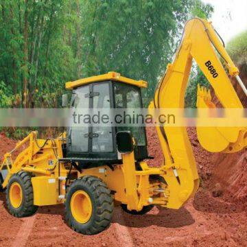 SDLG Backhoe Loader With Yuchai YC4B80-T10 Engine, photo-1