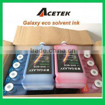 Galaxy dx5 eco solvent ink/eco-solvent ink for epson Dx5/Dx4/DX7 printer head