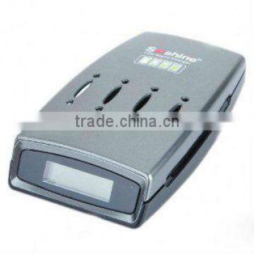 High quality AAA AA battery charger with LCD display, quick charger for AA, AAA battery from Soshine