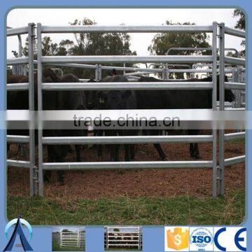 Hot dipped galvanized oval rail livestock metal fence cattle panels