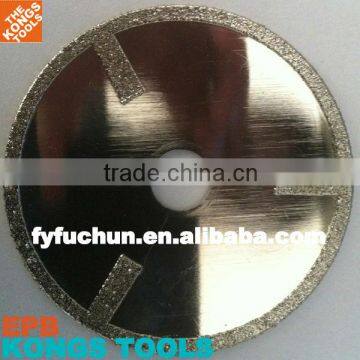 Diamond Blade: Electroplated Continous Rim Diamond Blade