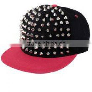 Custom spike snapback Punk Rock Stud Cap