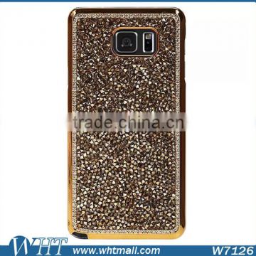 Mobile Phone Accessories for Samsung, Chromed Diamond Case for Samsung Galaxy Note 5