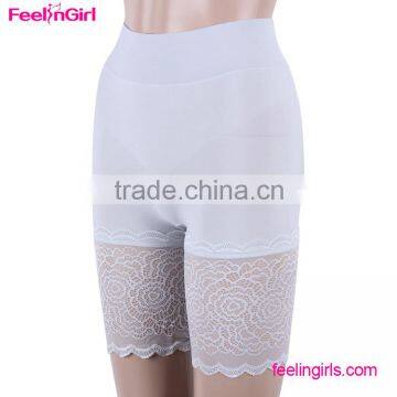 Grey Lace Youg Fabcy Trim Butt Lifter Shaper Panties photo-2