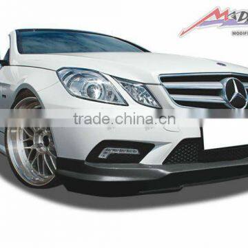 Carbon front lip for Benz-2010-2012-E Class-C207-2DR-CR-S