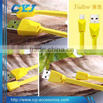 flat USB charger cable for iphone 6/for android