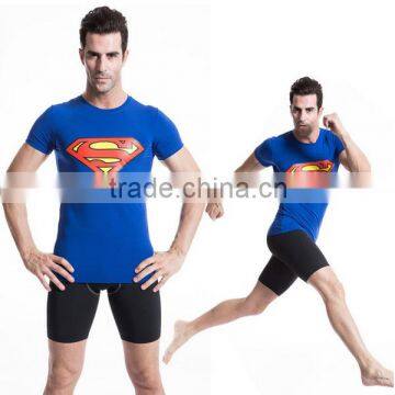 3D Digital Short Sleeves t Shirt Quick Drying Wholesale