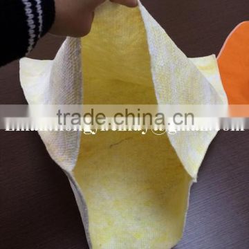 Cotton / polyester stitch bonded nonwoven 100%cotton floor mop cloth