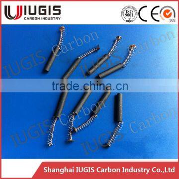 Round carbon brush for drilling machine clutch use cylinder carbon brush