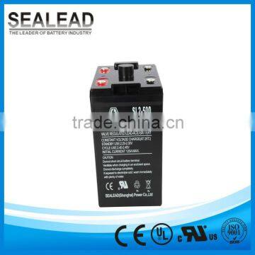 hot selling wholesale 2v 500AH solar led light Battery