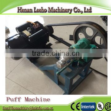 high quality corn puff snacks extruder machine