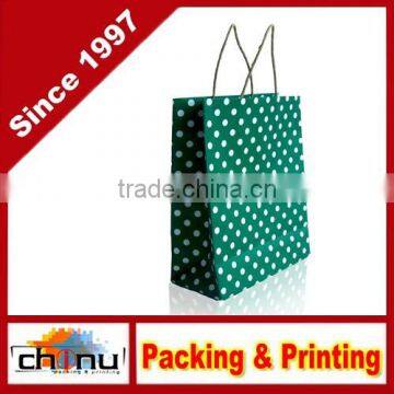 Art Paper White Paper, Paper Gift Shopping Promotion Bag (210036)