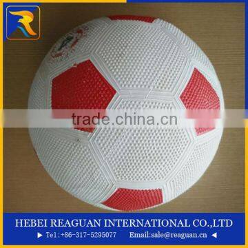 rubber football / soccer ball