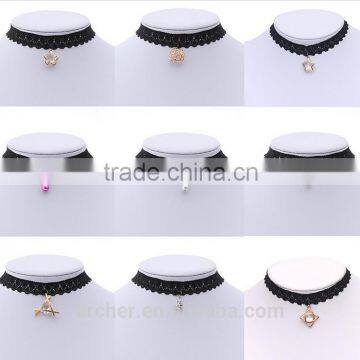 Vogue Shining necklace, Crystal Women Collar GJ-135