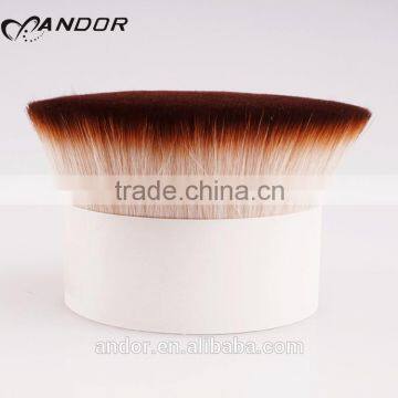 Brown nylon synthetic hair brush knot shaving brush knot