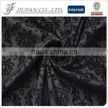 Textile Fabric Customized Design Polyester Spandex Flocking Fabric photo-2