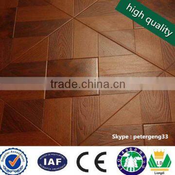 High Quality Mdf / Hdf Engineered Oak Parquet Flooring photo-2