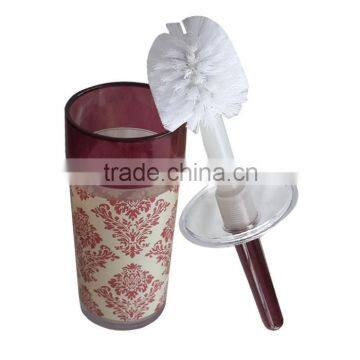 High quality decorative cleaning toilet brush and holder