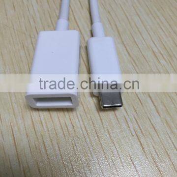 Hot selling USB 3.1 Type C male to USB 3.0 A Type Female OTG charging Cable