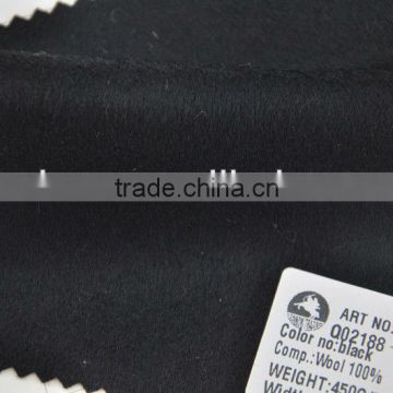 wholesale super fine 100% Wool woollen fabric factory for coats