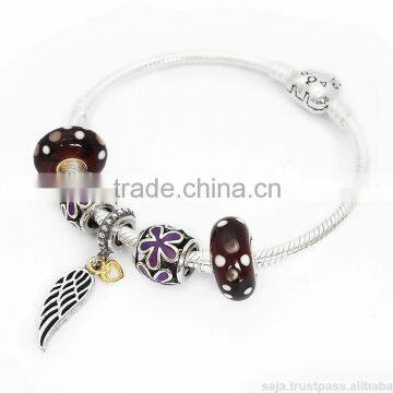 Wholesale 925 Silver charms Bracelet SSCP046