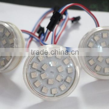 60mm UCS1903 LED Pixel Module, 12 pcs 5050 SMD RGB LEDs with 1pcs UCS1903 IC,DC24V input,led point light source